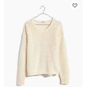 Open-Stitch Austen Pullover Sweater
